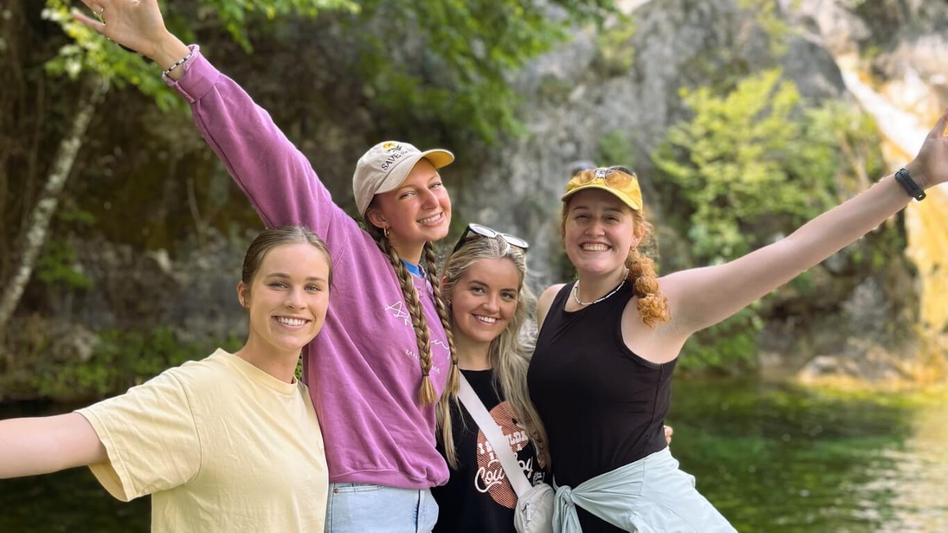 Hippocrates students during one of our excursions in Greece